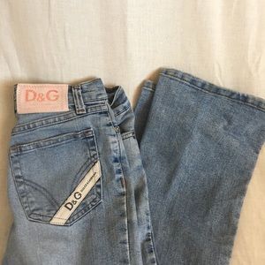 ❌SOLD❌ Dolce and Gabbana boot cut denim jeans